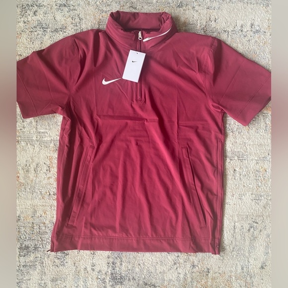 Nike Other - Nike football coaches sideline 1/4 zip maroon jacket. Size medium.​​​​